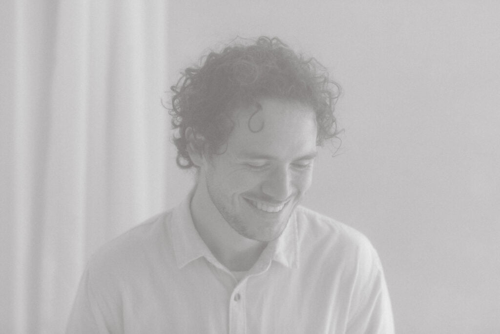 Balck and white image of wedding photographer Damian Van Der Walt