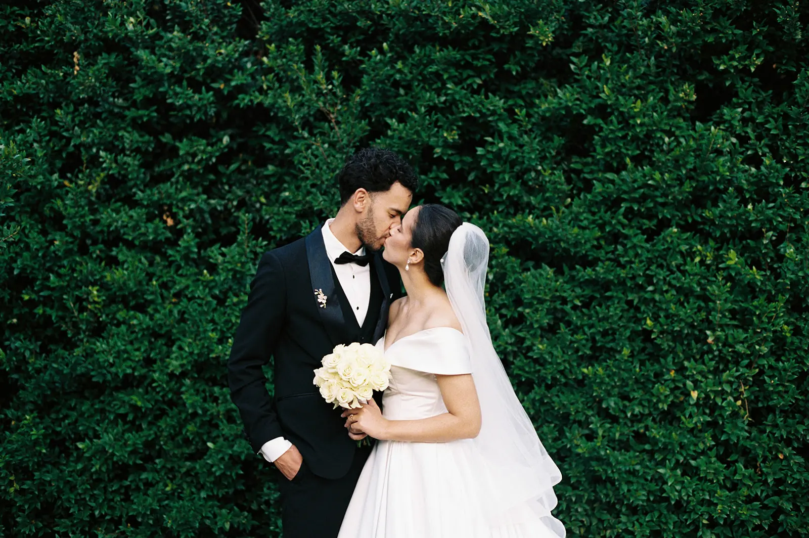 Wedding photography on film