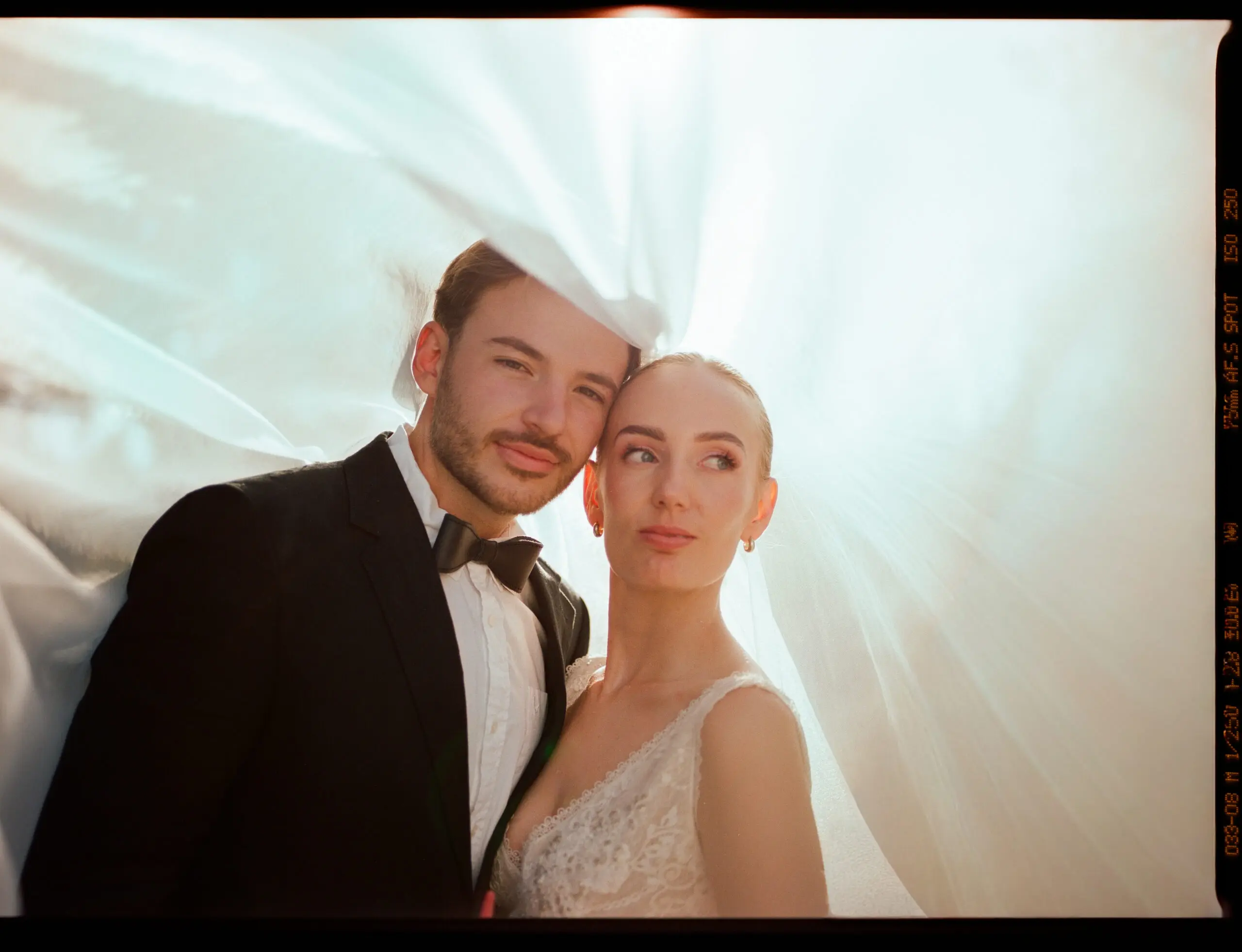 Wedding photography of a couple on their wedding day
